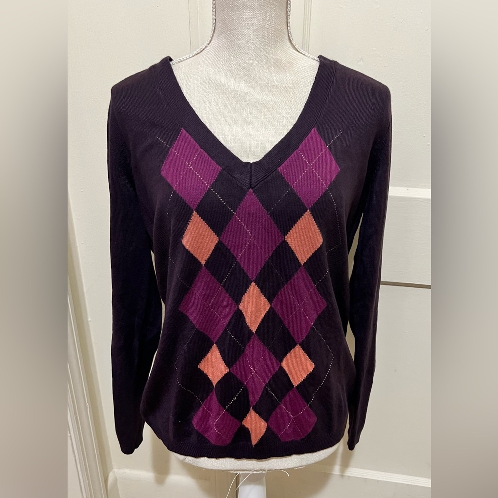 New York and Company Argyle sweater